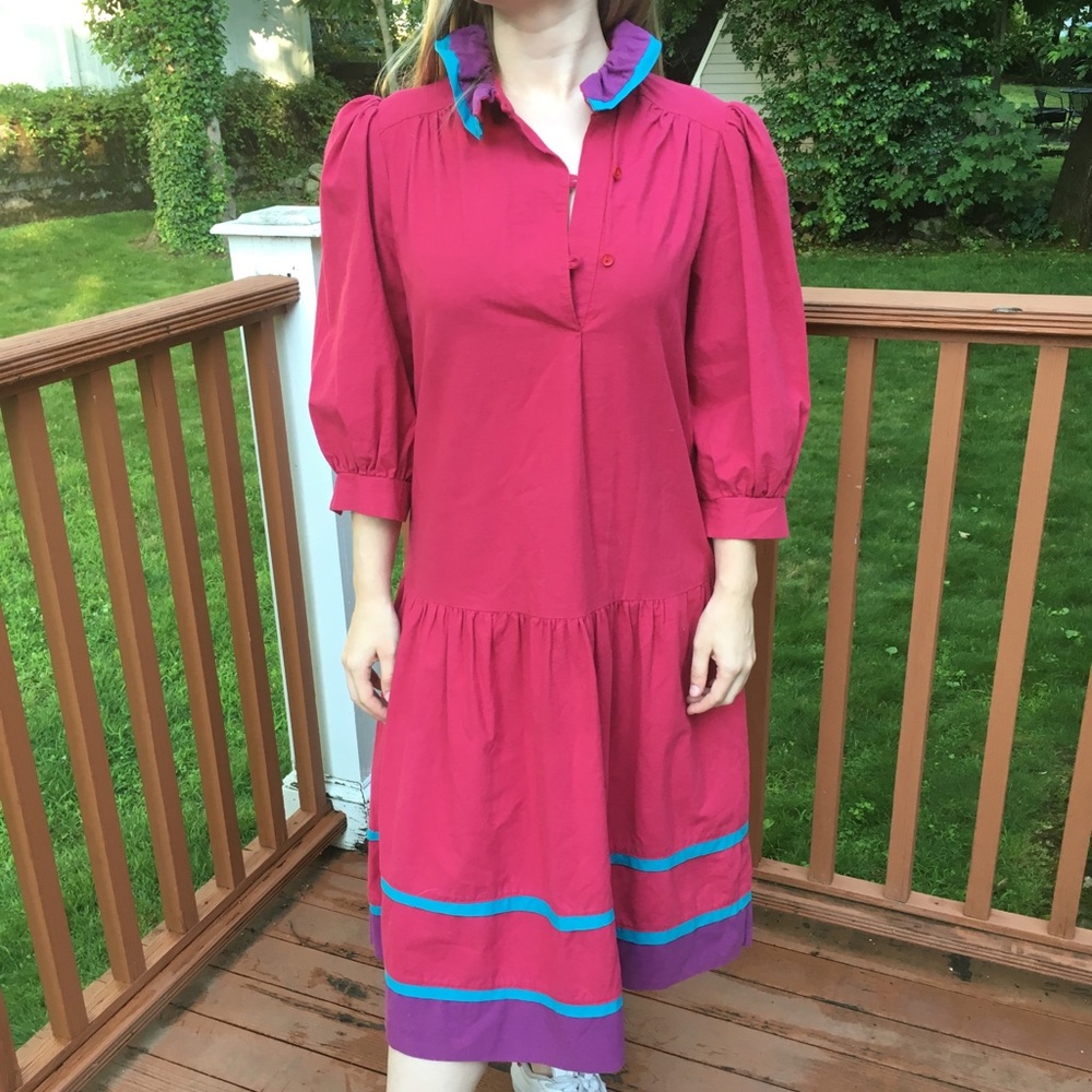VINTAGE Byer Too! Drop waist dress